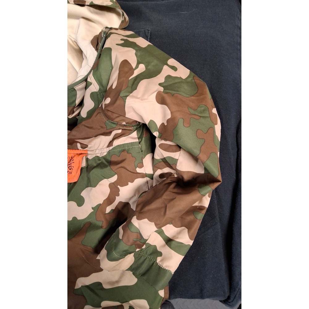 365kids Garanimals Boys Camo Windbreaker Jacket Orange Pocket Hooded Anorak 4 - Picture 6 of 13